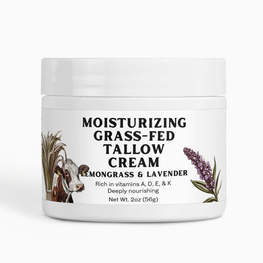 Grass-Fed Beef Tallow Moisturizer