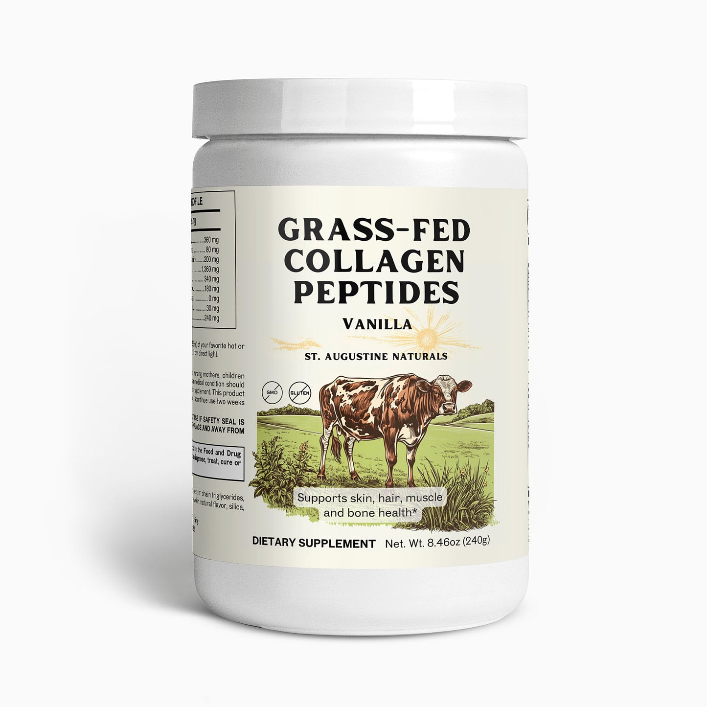 Grass-Fed Collagen Creamer (Vanilla)